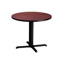 Safco Bistro 42Inrd Tb Hpl Kn W/28In