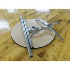 Atlas Commercial Products Cocktail Table, 30" Round 30" and 42" Poles
