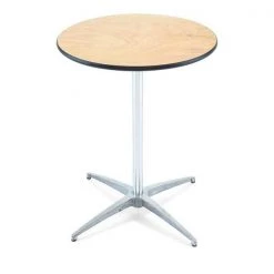 Atlas Commercial Products Cocktail Table, 24" Round 30" and 42" Poles