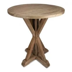 Atlas Commercial Products 36" Reclaimed Elm Wood Cocktail Table