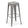 Atlas Commercial Products Titan Series™ Industrial Metal Bar Stool, Silver -Kitchen & Dining Furniture Sales Store Atlas20Commercial20Products titanxxseriesxxmetalxxbarxxstoolxxsilverxx3