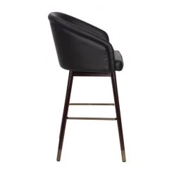 Flash Furniture 30" Black LeatherSoft Barstool with Wooden Legs -Kitchen & Dining Furniture Sales Store Belnick20LLC AYxx1928xx30xxBKxxGGxxinset1xxa3b0f4