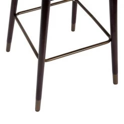 Flash Furniture 30" Black LeatherSoft Barstool with Wooden Legs -Kitchen & Dining Furniture Sales Store Belnick20LLC AYxx1928xx30xxBKxxGGxxinset5xx233278