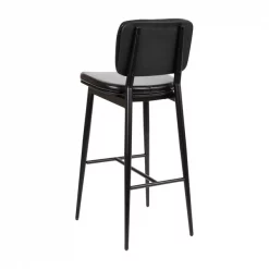 Flash Furniture Black LeatherSoft Barstools with Footrest 2PK -Kitchen & Dining Furniture Sales Store Belnick20LLC AYxxS01xxBKxxGGxxinset2xx44fc37