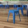 Flash Furniture 4 Pack 18 Inch Royal Blue Metal Stool -Kitchen & Dining Furniture Sales Store Belnick20LLC ETxxBT3503xx18xxBLxxGGxxLSxx46f271
