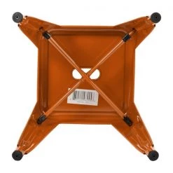 Flash Furniture 4 Pack 18 Inch Orange Metal Stool -Kitchen & Dining Furniture Sales Store Belnick20LLC ETxxBT3503xx18xxORGxxGGxxinset3xx214171