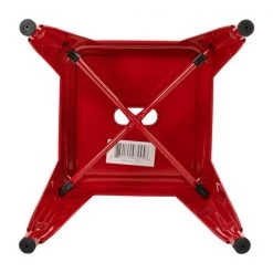 Flash Furniture 4 Pack 18 Inch Red Metal Stool -Kitchen & Dining Furniture Sales Store Belnick20LLC ETxxBT3503xx18xxREDxxGGxxinset3xxfdcd91