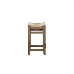Alaterre Furniture Newport 26"H Wood Counter Height Stool with Rush Seat -Kitchen & Dining Furniture Sales Store Bolton20Furniture20Inc ANNP2171xxALT2
