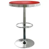 Amerihome Retro Soda Shop Table, Red -Kitchen & Dining Furniture Sales Store Buffalo20Corp sftabler