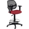 Global Equipment Interion Drafting Stool - Fabric - Red -Kitchen & Dining Furniture Sales Store Buy20Supply20Inc20dba20Linq20USA20Corp 695262RDxxa1218c