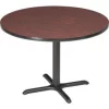 National Public Seating Interion® 36" Round Restaurant Table, Mahogany -Kitchen & Dining Furniture Sales Store Buy20Supply20Inc20dba20Linq20USA20Corp 695684xx65713d