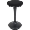 Global Equipment Interion Active Seating Stool - Fabric - 25"H - 33"H - Black -Kitchen & Dining Furniture Sales Store Buy20Supply20Inc20dba20Linq20USA20Corp GBUxx10036xx5b18db