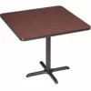 National Public Seating Interion® 36" Square Bar Height Restaurant Table, Mahogany -Kitchen & Dining Furniture Sales Store Buy20Supply20Inc20dba20Linq20USA20Corp TXXxx695808MHxx2697a5