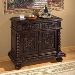 Design Toscano Acadia Barley Twist Gothic Buffet