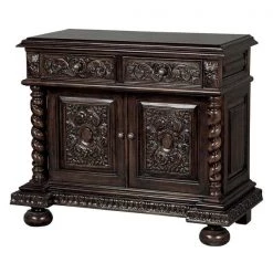 Design Toscano Acadia Barley Twist Gothic Buffet -Kitchen & Dining Furniture Sales Store Design20Toscano AF2581xx4