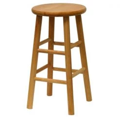 Winsome Wood Winsome Natural Wood Casual Barstool
