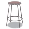 Alera Industrial Metal Shop Stool, 24" Seat Height, To 300 lbs., Brown/Gray 2 Alera Industrial Metal Shop Stool, 24" Seat Height, To 300 lbs., Brown/Gray -Kitchen & Dining Furniture Sales Store Essendant20Inc ALEIS6624G 01