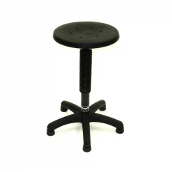 Shopsol Stool, Poly Seat and Five Star Base