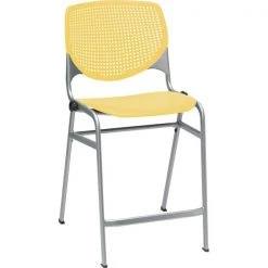 Kfi Counter Height Stool, Yellow