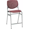 Kfi Counter Height Stool, Burgundy