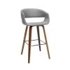 Ofm Counter Stool, Light Gray Fabric, PK2 -Kitchen & Dining Furniture Sales Store Grainger 161FA26DLGRY201