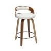 Ofm Swivel Counter Stool, Wood/Beige Fabric -Kitchen & Dining Furniture Sales Store Grainger 161WF24CBGE01
