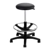 Safco Lab Stool, Extended-Height, Black -Kitchen & Dining Furniture Sales Store Grainger 29955xx3436BLxxFrontAngle