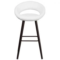 Flash Furniture White Vinyl Barstool, 29"H -Kitchen & Dining Furniture Sales Store Grainger 2CH152550WHVYGGinset4
