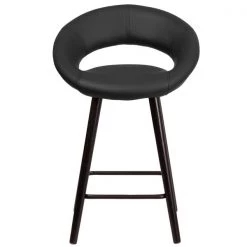 Flash Furniture Black Vinyl Counter Stool, 24"H -Kitchen & Dining Furniture Sales Store Grainger 2CH152551BKVYGGinset4