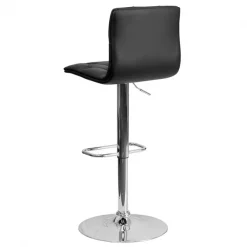 Flash Furniture Tufted Black Vinyl Barstool -Kitchen & Dining Furniture Sales Store Grainger 2xxCHxx112080xxBKxxGGxxinset3xxaeb904