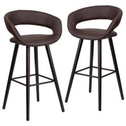Flash Furniture Brown Vinyl Barstool, 29"H -Kitchen & Dining Furniture Sales Store Grainger 2xxCHxx152560xxBRNxxVYxxGGxxc83787