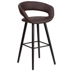 Flash Furniture Brown Vinyl Barstool, 29"H -Kitchen & Dining Furniture Sales Store Grainger 2xxCHxx152560xxBRNxxVYxxGGxxinset1xxef7578