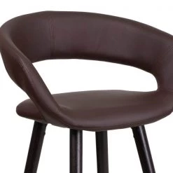 Flash Furniture Brown Vinyl Barstool, 29"H -Kitchen & Dining Furniture Sales Store Grainger 2xxCHxx152560xxBRNxxVYxxGGxxinset6xx484b29