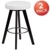 Flash Furniture White Vinyl Counter Stool, 24"H -Kitchen & Dining Furniture Sales Store Grainger 2xxCHxx152600xxWHxxVYxxGGxxMULTIxx45cdfe