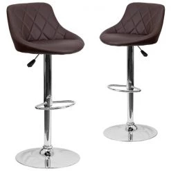Flash Furniture Brown Vinyl Barstool -Kitchen & Dining Furniture Sales Store Grainger 2xxCHxx82028AxxBRNxxGGxx8285e6