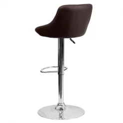 Flash Furniture Brown Vinyl Barstool -Kitchen & Dining Furniture Sales Store Grainger 2xxCHxx82028AxxBRNxxGGxxinset3xx52d341