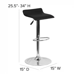 Flash Furniture Black Vinyl Barstool -Kitchen & Dining Furniture Sales Store Grainger 2xxDSxx801xxCONTxxBKxxGGxxDIMSxxa57ffc