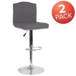 Flash Furniture Dark Gray Fabric Barstool -Kitchen & Dining Furniture Sales Store Grainger 2xxDSxx8111xxDGYxxFxxGGxxMULTIxxa360e1