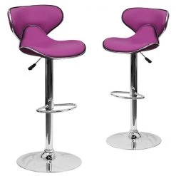Flash Furniture Purple Vinyl Barstool -Kitchen & Dining Furniture Sales Store Grainger 2xxDSxx815xxPURxxGGxx00f404