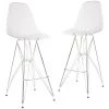 Flash Furniture Clear Acrylic Barstool with Chrome Legs, 30.25" High -Kitchen & Dining Furniture Sales Store Grainger 2xxOWxx161FxxST75xxGG