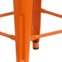 Flash Furniture Orange Metal Counter Stool, 24" -Kitchen & Dining Furniture Sales Store Grainger 4xxCHxx31320xx24xxORxxWDxxGGxxinset5xx43e83f