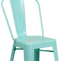 Flash Furniture Mint Metal Outdoor Stool, 24" -Kitchen & Dining Furniture Sales Store Grainger 4xxETxx3534xx24xxMINTxxGGxxinset6xx9ad631
