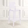Flash Furniture Ghost Barstool with Square Back in Transparent Crystal -Kitchen & Dining Furniture Sales Store Grainger 4xxOWxxSQUAREBACKxx29xxGGxxLSxx2cecdd