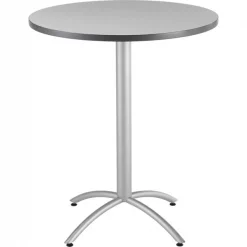 Iceberg Round CafÃ©Worksâ„¢ Table, Walnut - 36" Round x 42"H, 36" W, 42" H, Laminated Melamine Top, Walnut -Kitchen & Dining Furniture Sales Store Grainger 7f1ee29ad499c17e869ae2a2cf3da617xx48ff52