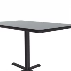 Correll, Inc. Rectangle Café Bistro and Breakroom Pedestal Table, 30" W, 42" L, 29" H, High Pressure Laminate Top -Kitchen & Dining Furniture Sales Store Grainger BCT3042xx15xx06xxe2f388