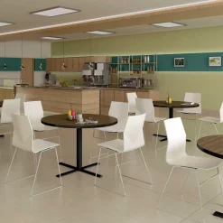 Correll, Inc. Rectangle Café Bistro and Breakroom Pedestal Table, 30" W, 42" L, 29" H, High Pressure Laminate Top -Kitchen & Dining Furniture Sales Store Grainger BCT3042xx15xx07xxbbb1ca