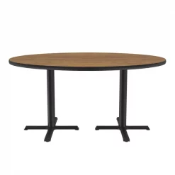 Correll, Inc. Round Café Bistro and Breakroom Pedestal Table, 29" H, High Pressure Laminate Top, Medium Oak 19 Correll, Inc. Round Café Bistro and Breakroom Pedestal Table, 29" H, High Pressure Laminate Top, Medium Oak -Kitchen & Dining Furniture Sales Store Grainger BCT60Rxx06xx08xx016a12