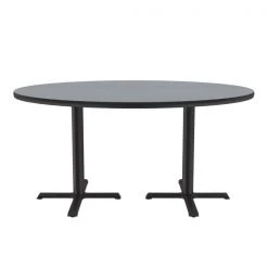 Correll, Inc. Round Café Bistro and Breakroom Pedestal Table, 29" H, High Pressure Laminate Top, Gray Granite -Kitchen & Dining Furniture Sales Store Grainger BCT60Rxx15xx08xx82173b