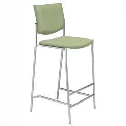 Kfi Stool, Vinyl Back, Grape