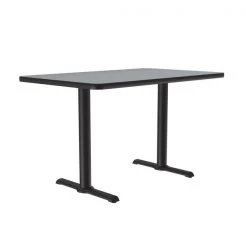 Correll, Inc. Rectangle Café Bistro and Breakroom Pedestal Table, 30" W, 48" L, 29" H, High Pressure Laminate Top -Kitchen & Dining Furniture Sales Store Grainger BTT3048xx15xx02xx12536d